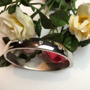Bangle Bracelet Color Silver